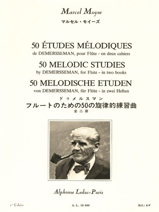 50 Études Mélodiques de Demersseman op. 4, Vol. 1 | Marcel Moyse