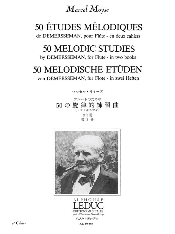 50 Études Mélodiques de Demersseman op. 4, Vol. 2 | Marcel Moyse