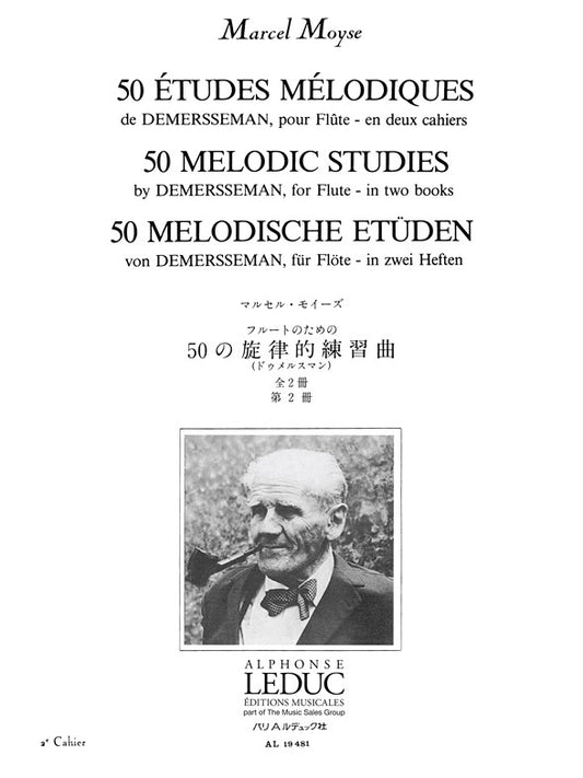 50 Études Mélodiques de Demersseman op. 4, Vol. 2 | Marcel Moyse
