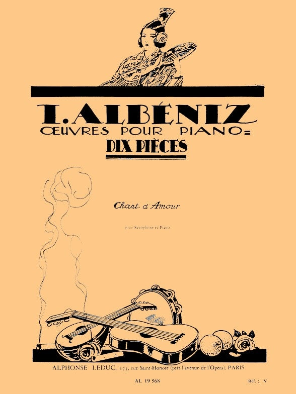 Chant D'Amour | Isaac Albéniz | Saxophone