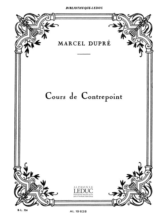 Cours de Contrepoint | Marcel Dupré | Voix