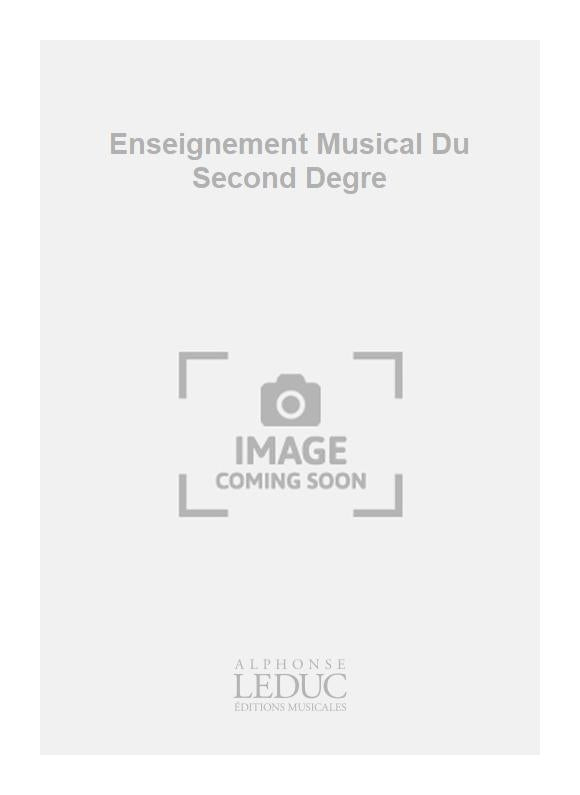 Enseignement Musical Du Second Degre | Chevais