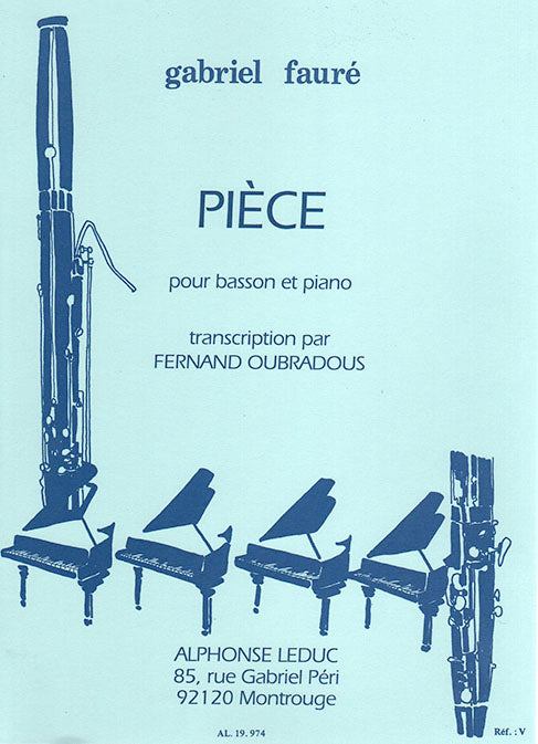 Pièce | Gabriel Fauré | Basson