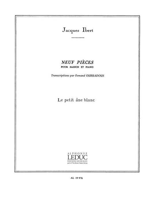 Le Petit Âne blanc | Jacques Ibert | Basson