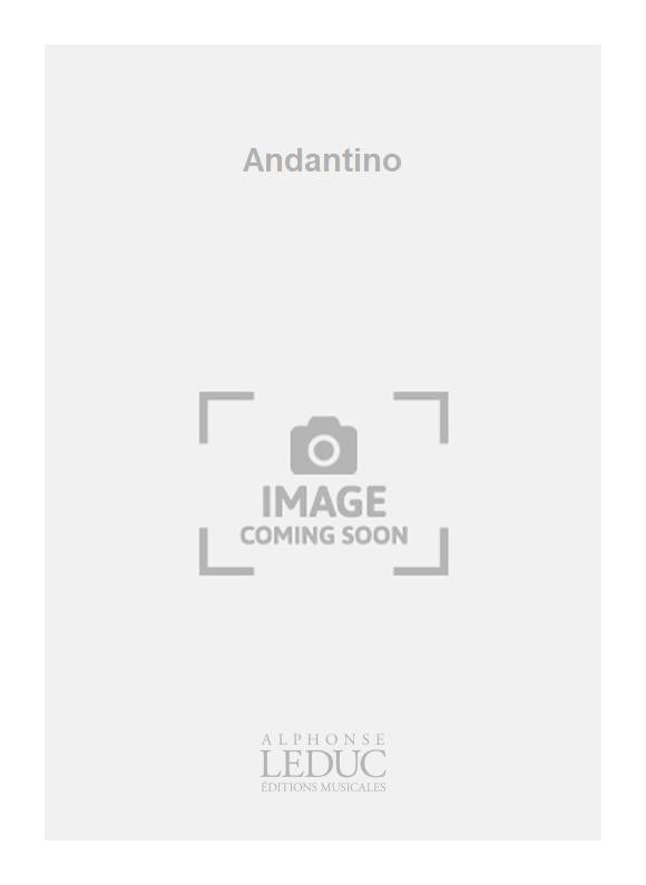 Andantino | Schmitt | Basson