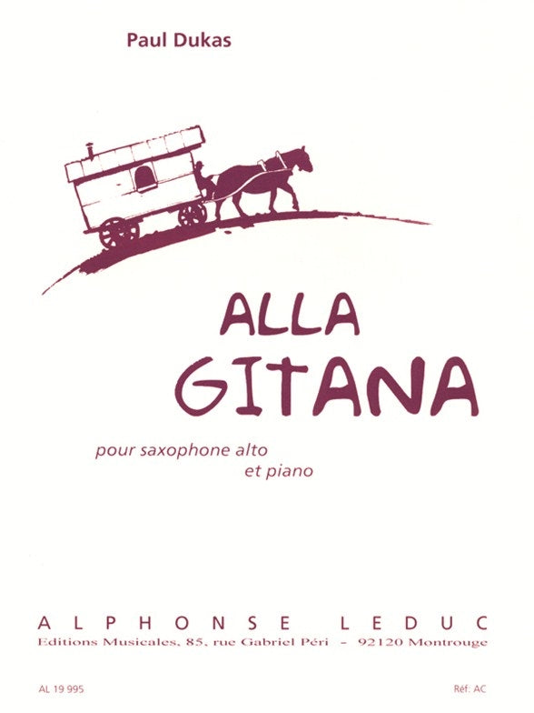Alla Gitana | Paul Dukas | Saxophone