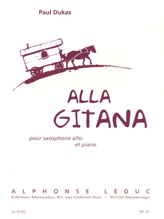 Alla Gitana | Paul Dukas | Saxophone