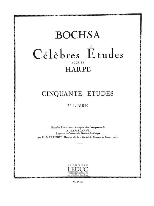 Cinquante Études Op. 34, Vol. 2 | Robert Nicholas Charles Bochsa