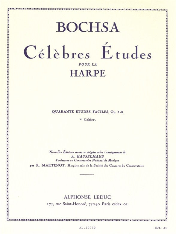 40 Études Faciles Op. 318 Vol.2 | Robert Nicholas Charles Bochsa