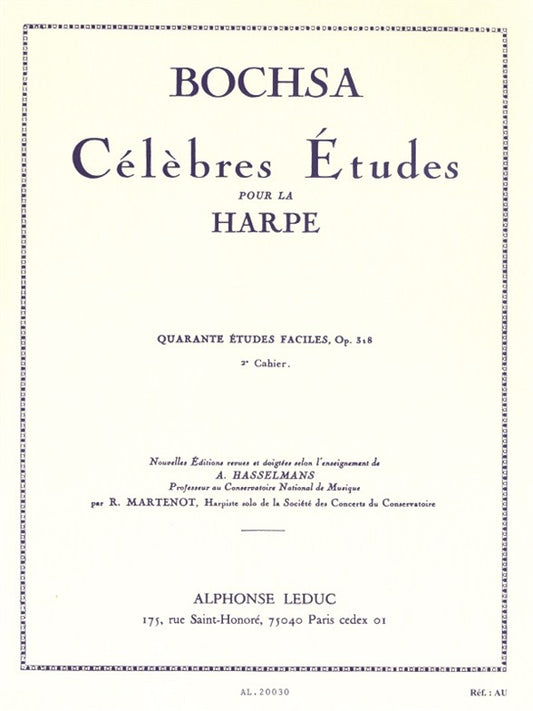 40 Études Faciles Op. 318 Vol.2 | Robert Nicholas Charles Bochsa