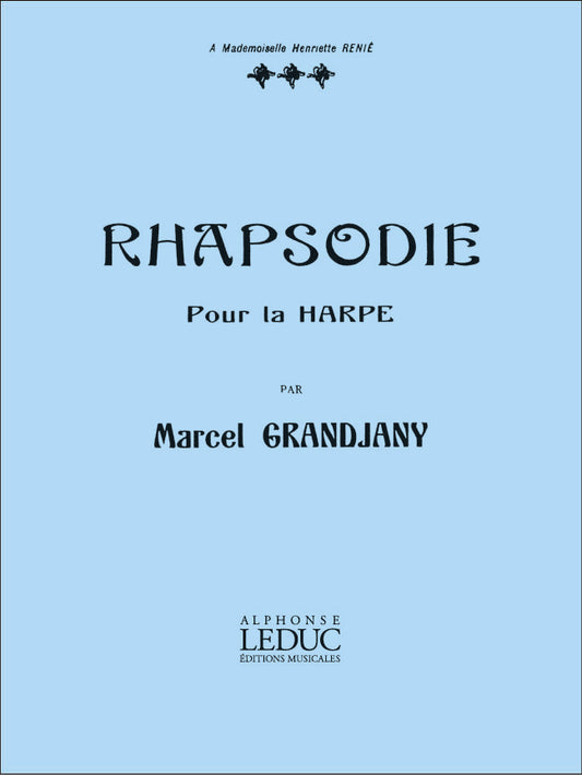 Rhapsodie | Marcel Grandjany | Harpe