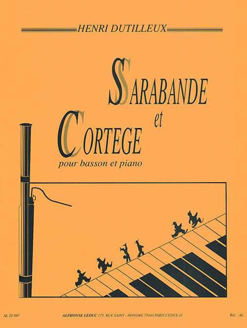 Sarabande et Cortège, pour basson et piano | Henri Dutilleux
