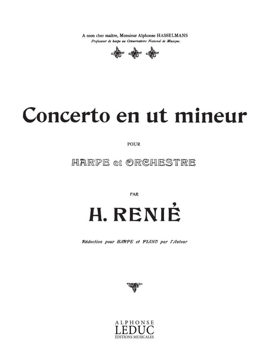 Concerto en ut mineur | Henriette Renié | Harpe