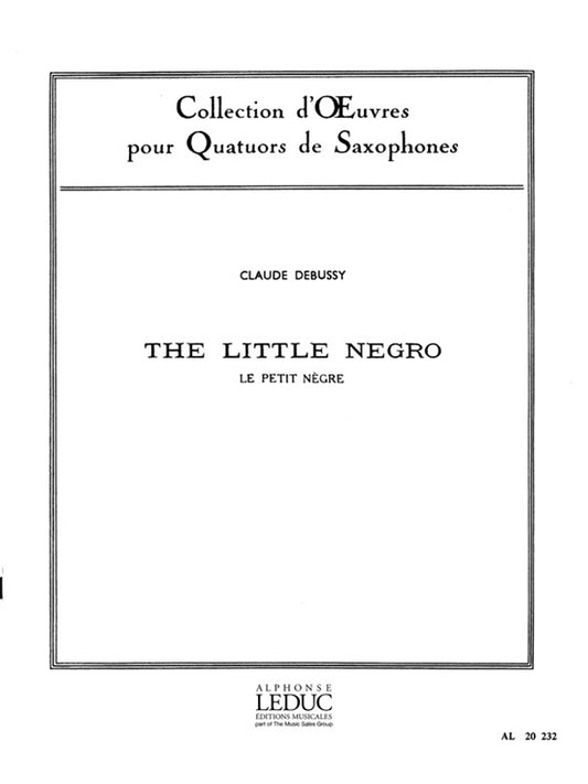 Le Petit Nègre | Claude Debussy | Quatuor de saxophones