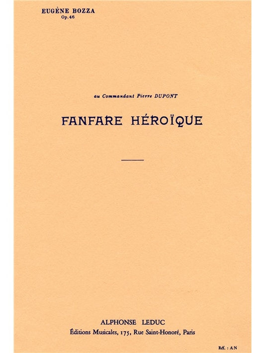 Fanfare héroïque Op.46 | Eugène Bozza | Ensemble de cuivres