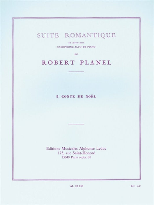 Suite romantique No.5 - Berceuse du petit Sapin | Robert Planel
