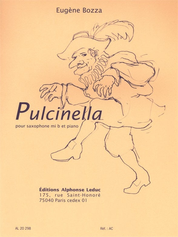 Pulcinella Op.53 No.1 | Eugène Bozza | Saxophone alto
