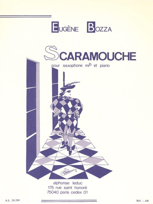 Scaramouche Op.53 No.2 | Eugène Bozza | Saxophone alto