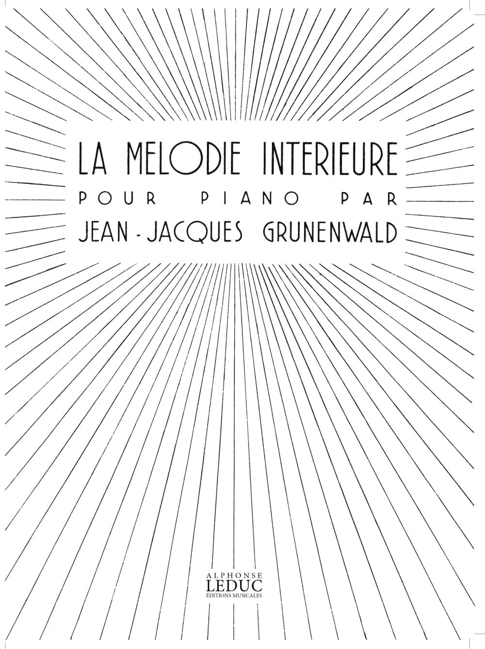 Mélodie Intérieure | Jean-Jacques Grunenwald | Piano