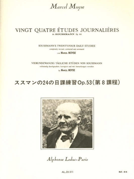 24 Études journalières de Soussmann Op.53 | Marcel Moyse