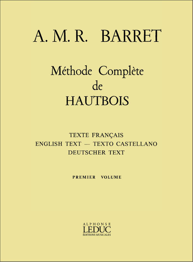 Méthode complète Vol.1 | Apollon-Marie-Rose Barret