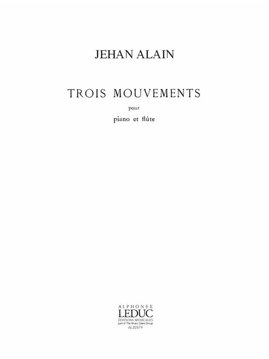 3 Mouvements | Alain | Flûte