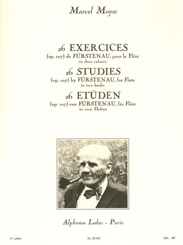 26 Exercices de Fürstenau, op. 107, vol. 1 | Marcel Moyse