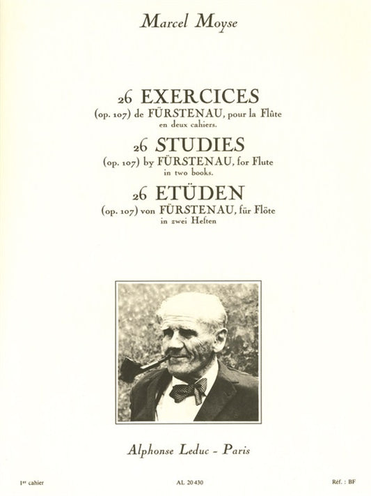 26 Exercices de Fürstenau, op. 107, vol. 1 | Marcel Moyse