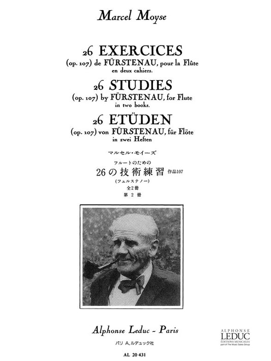 26 Exercices de Fürstenau, op. 107, vol. 2 | Marcel Moyse