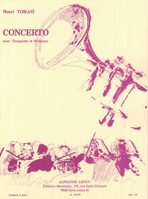 Concerto pour trompette et orchestre | Henri Tomasi