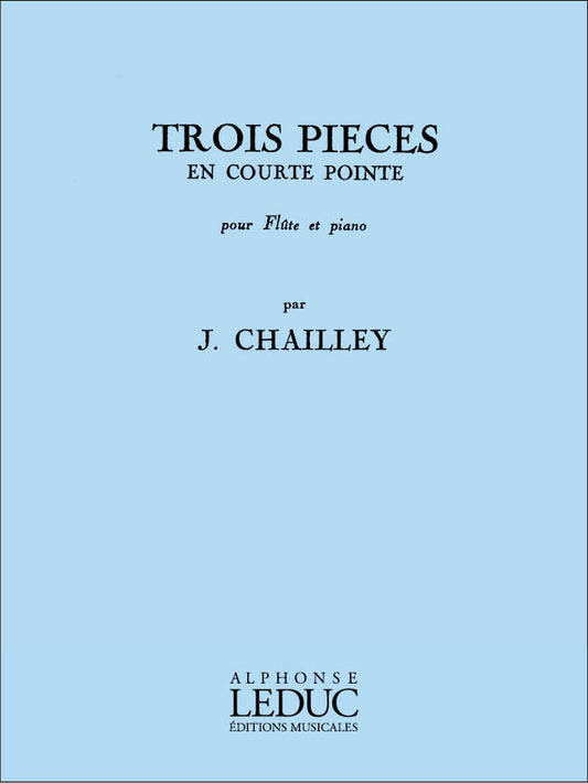 3 Pièces En Courte-Pointe | Jacques Chailley | Flûte