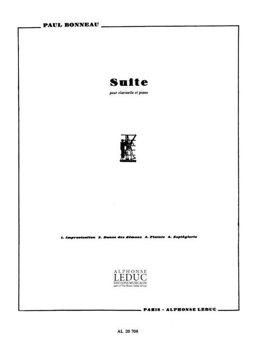 Suite | Bonneau | Clarinette