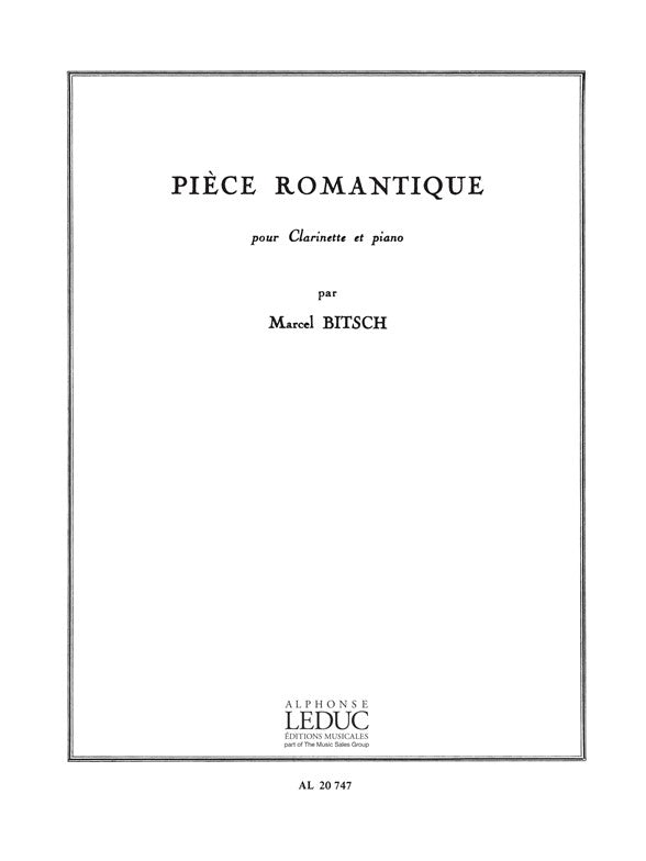 Pièce Romantique | Marcel Bitsch | Clarinette
