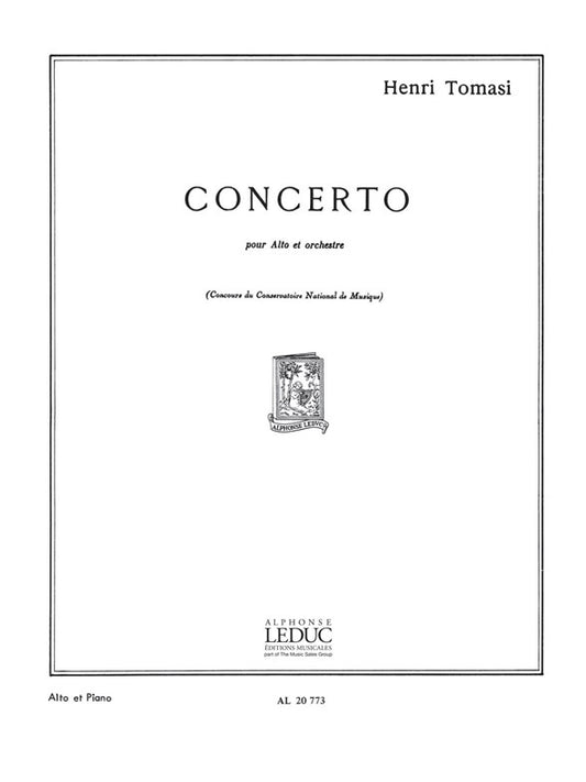 Concerto | Henri Tomasi | Alto