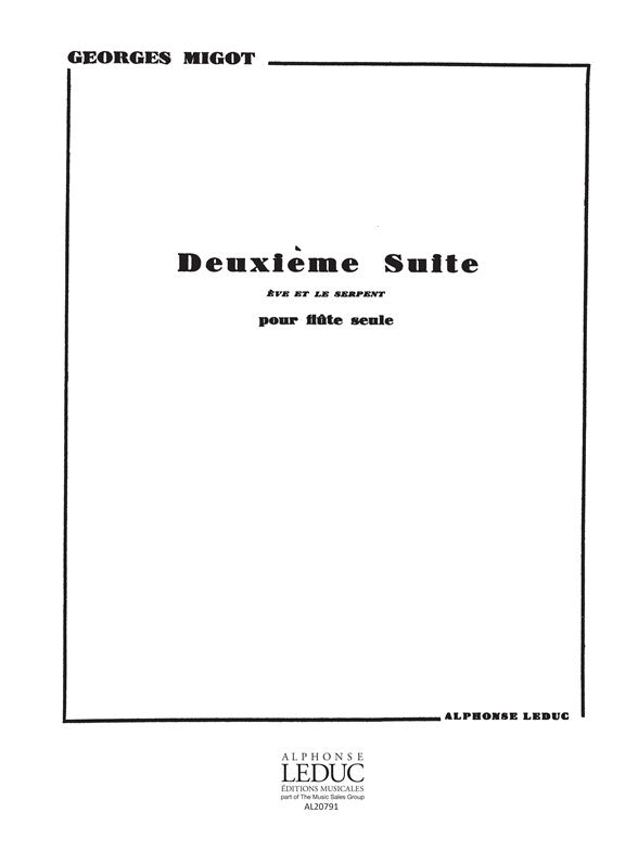 Suite No.2 'Eve et le Serpent' | Migot | Flûte