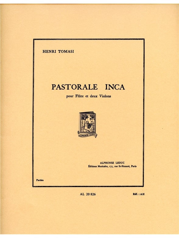 Pastorale Inca | Henri Tomasi | Ensemble mixte