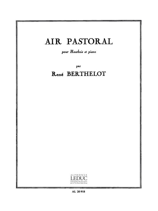 Air Pastoral | René Berthelot | Hautbois