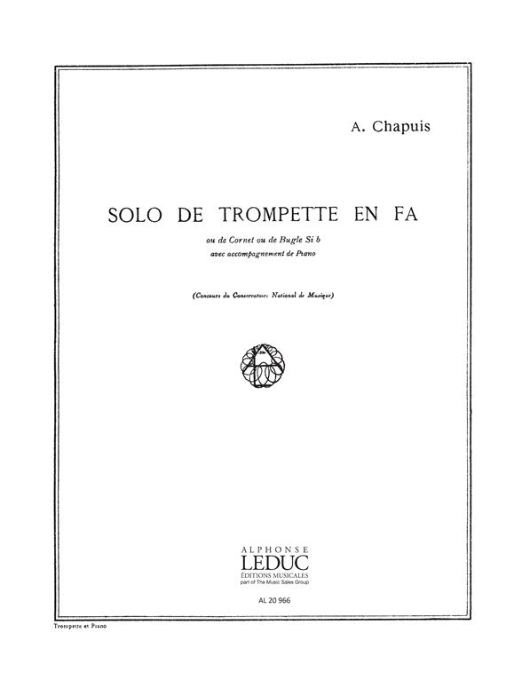 Solo | Chapuis | Trompette