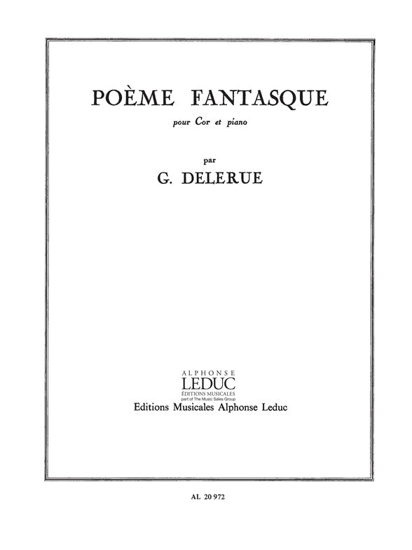Poème fantastique | Delerue | Cor