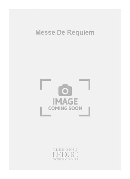 Messe De Requiem | Eugène Bozza | Chœur