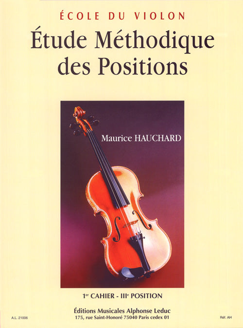 Étude Methodique Des Positions Vol 1 | Maurice Hauchard