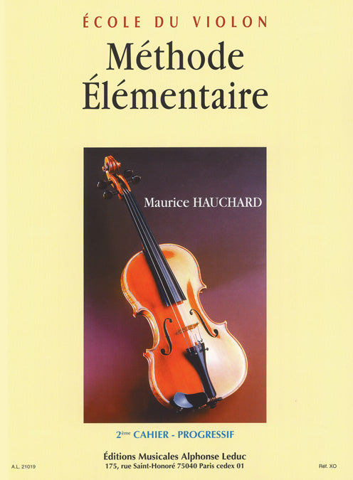 Méthode élémentaire Vol. 2 - Progressif | Maurice Hauchard