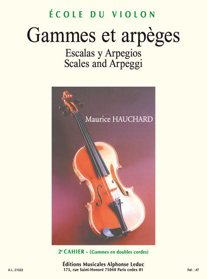 Gammes et arpèges, Vol. 2 | Maurice Hauchard | Violon