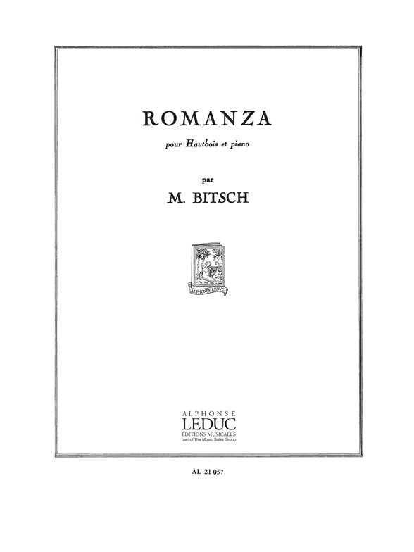 Romanza | Marcel Bitsch | Hautbois