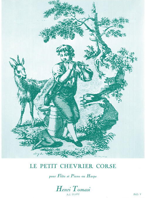 Le Petit Chevrier Corse pour flûte et piano | Henri Tomasi