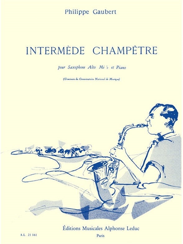 Intermede Champêtre | Philippe Gaubert | Saxophone