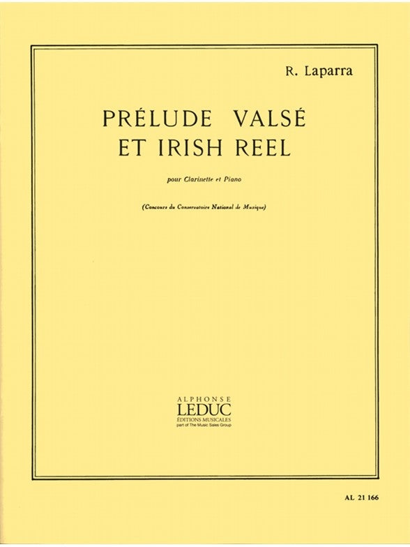 Prélude Valse Et Irish Reel | Raoul Laparra | Clarinette