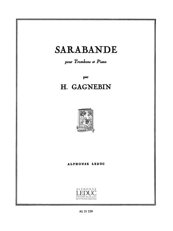 Sarabande | Gagnebin | Trombone