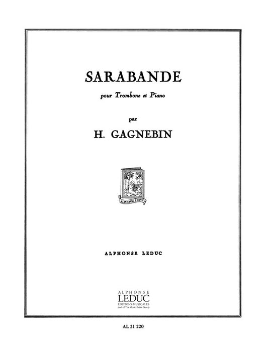 Sarabande | Gagnebin | Trombone