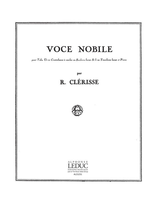 Robert Clerisse: Voce nobile | Robert Clerisse | Tuba